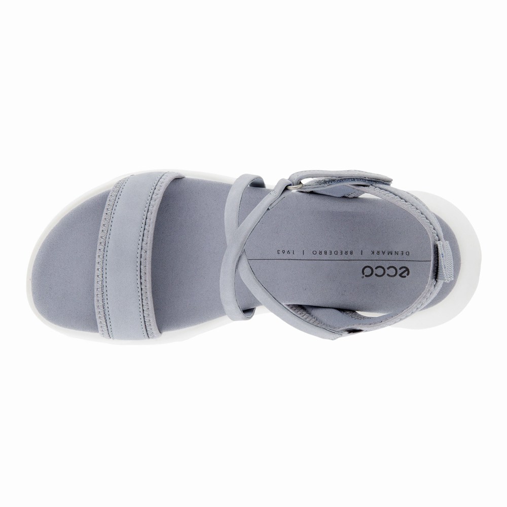 ECCO Womens Sandals Grey - Chunky - HRC-267541